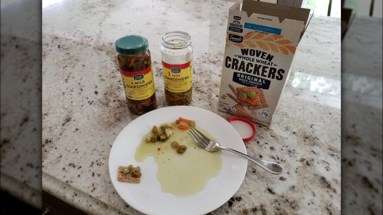 Giardiniera product uploaded to Reddit