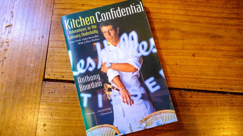 Kitchen Confidential Anthony Bourdain book