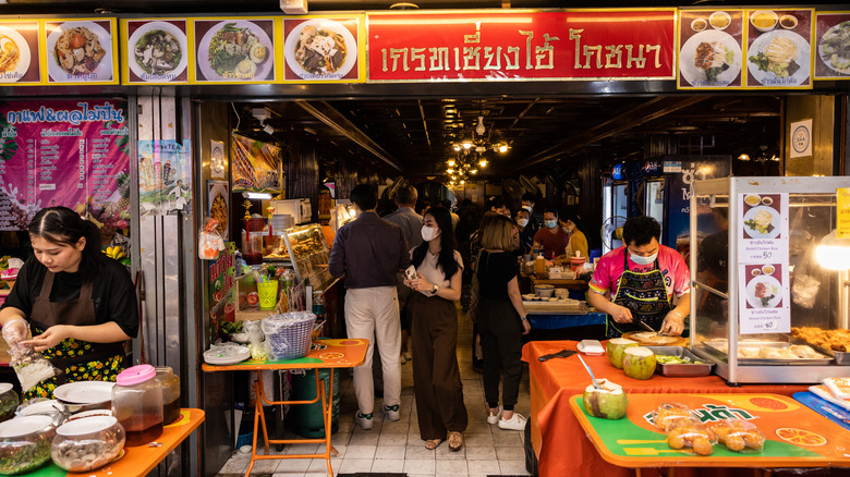 street market thailand