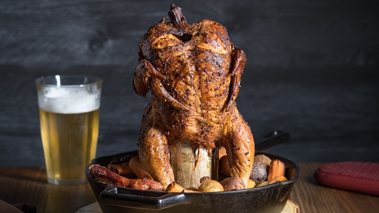 beer can roasted chicken