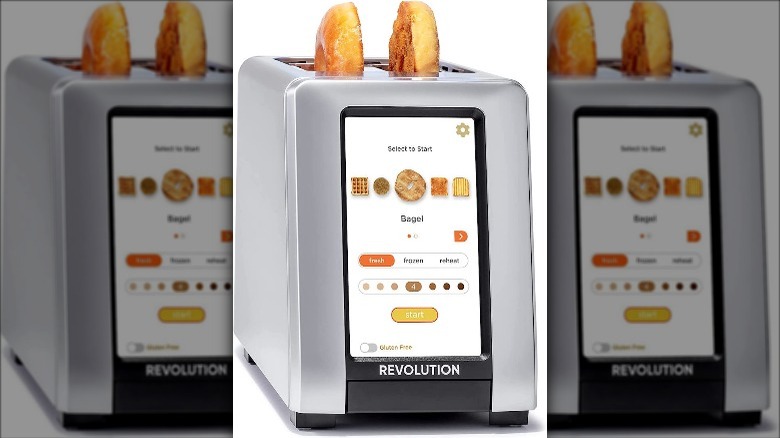 Revolution InstaGLO touchscreen toaster