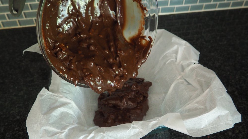 how to make fudge and let it set in fridge