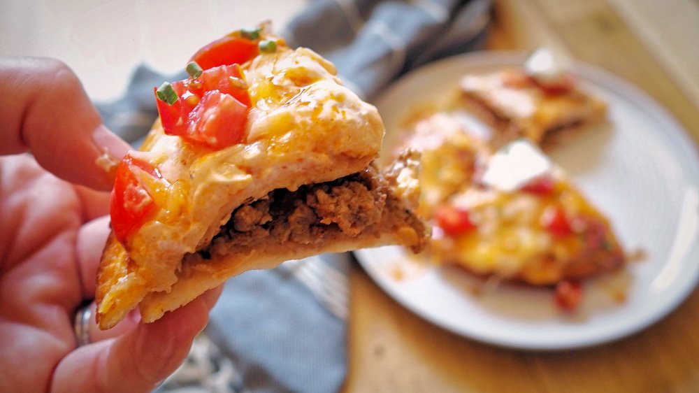 copycat Taco Bell mexican pizza recipe