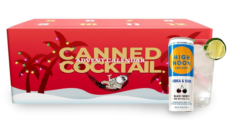 canned cocktail advent calendar
