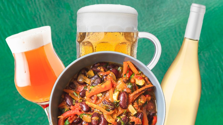 chili with beer and wine