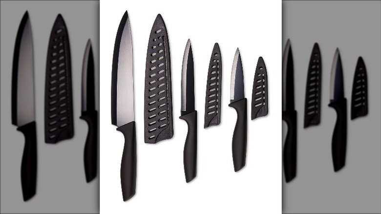 Aldi Crofton Titanium Knife Set 