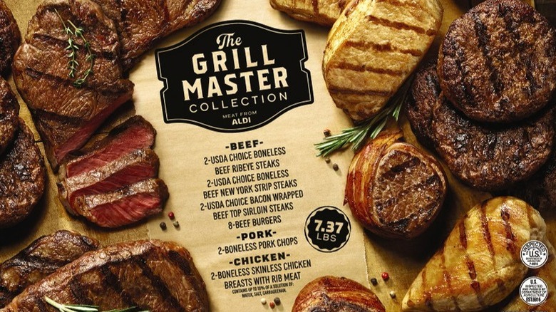 Aldi Grill Master Collection assorted meats