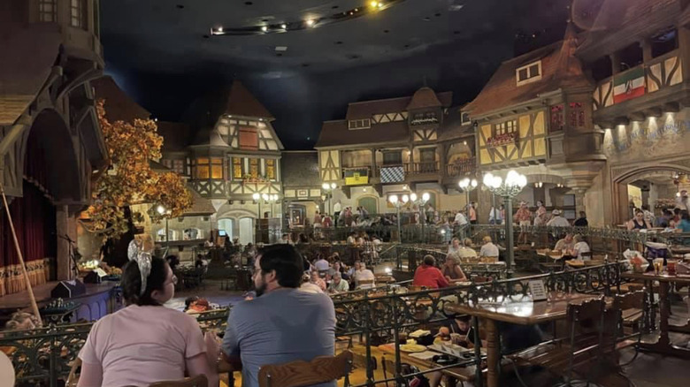 Model German village restaurant 