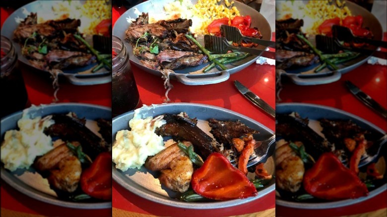 Whispering Canyon Cafe dinner plates