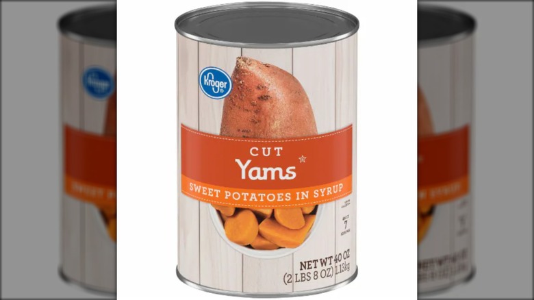 kroger canned yams