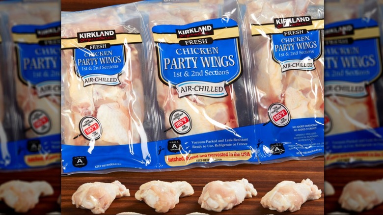 Kirkland chicken party wings bag