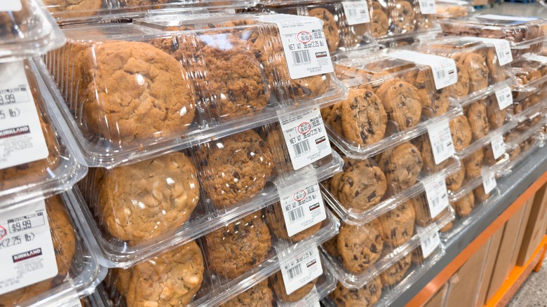 Costco cookies on display