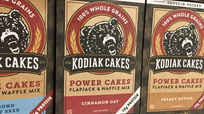 Kodiak Cakes boxes