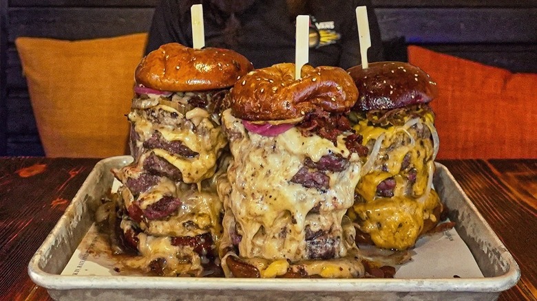 Adam Moran, Beard Meats Food, at The Swedish Burger Challenge at ROST in Ängelholm, Sweden