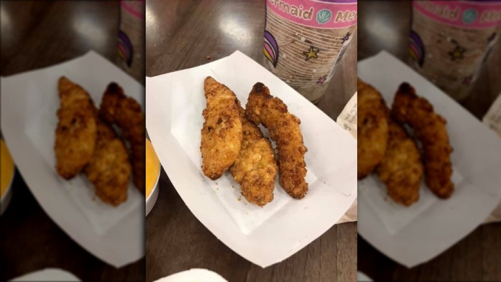 Chicken tenders from the Target food court