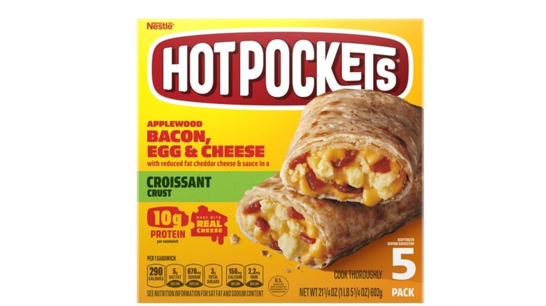 Hot Pockets Bacon Croissant Sandwiches