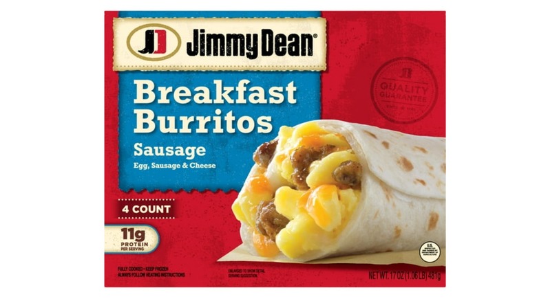 jimmy dean breakfast burritos