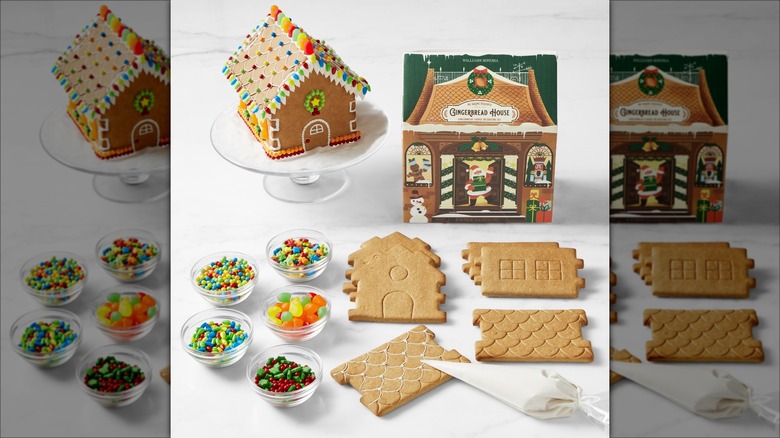 williams sonoma gingerbread house