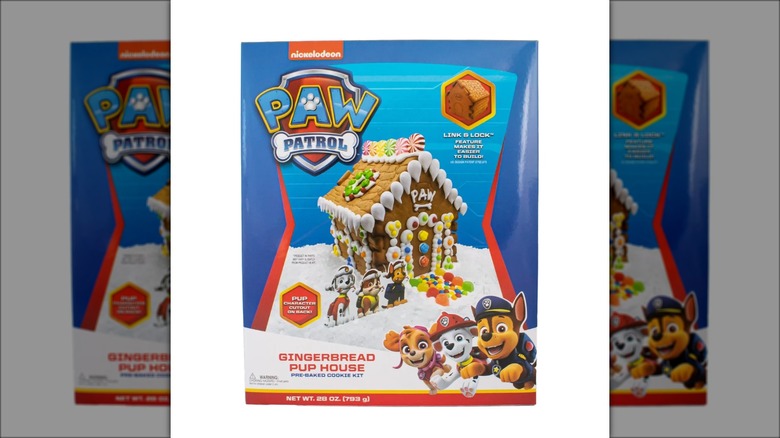 paw patrol gingerbread house