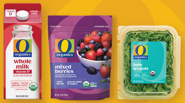 albertson's o organics brand