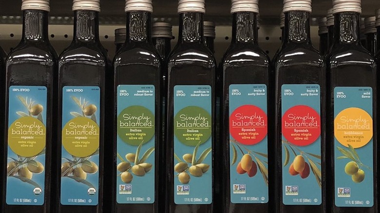 target simply balanced organic oils