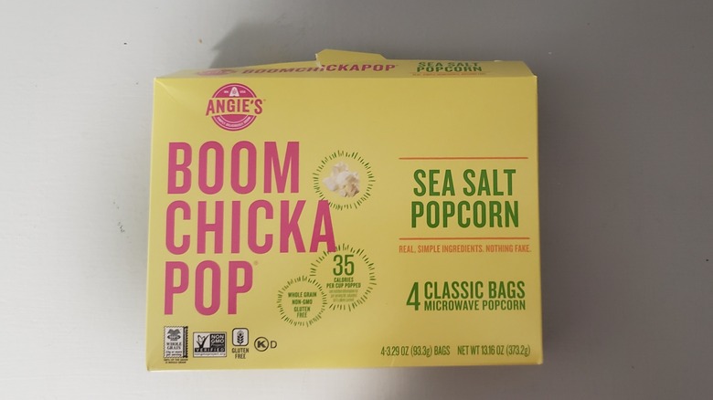 Boom Chicka Pop sea salt popcorn