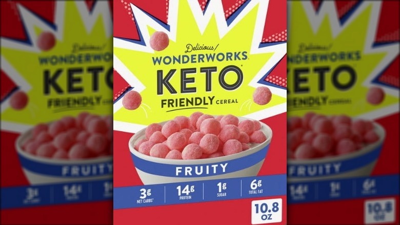 General Mills Wonderworks Keto friendly cereal fruity box