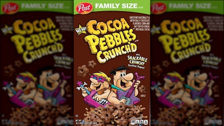 Post Cocoa Pebbles Crunch'd box