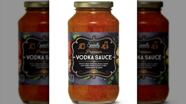 Specially Selected vodka sauce