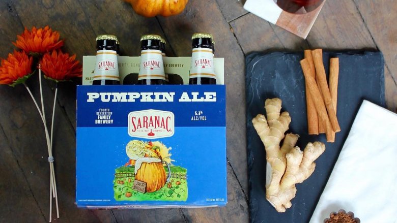 Saranac Pumpkin Ale case