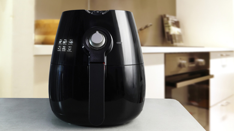 Air fryer on countertop