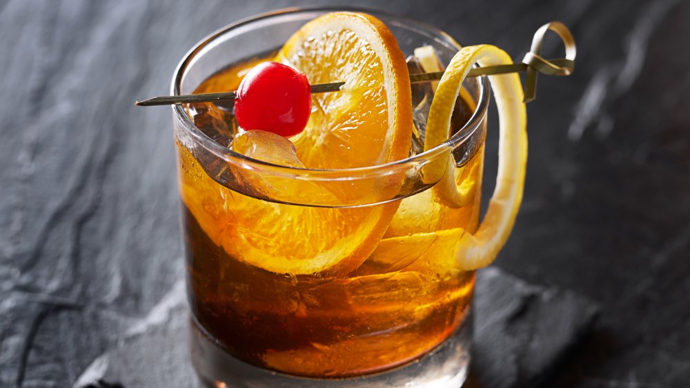 old fashioned, whiskey, cocktail