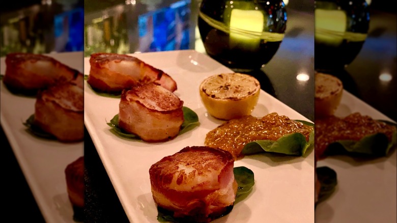 Morton's Bacon Wrapped Sea Scallops