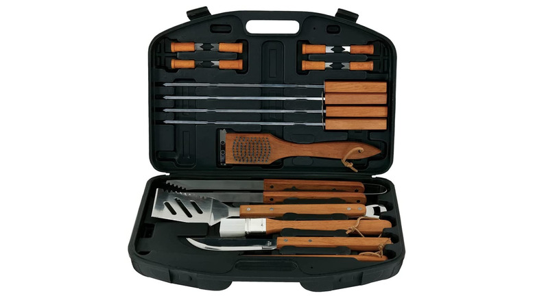 Mr. Bar-B-Q hard-shell bbq tool set