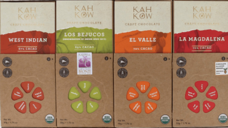 KahKow chocolate bars