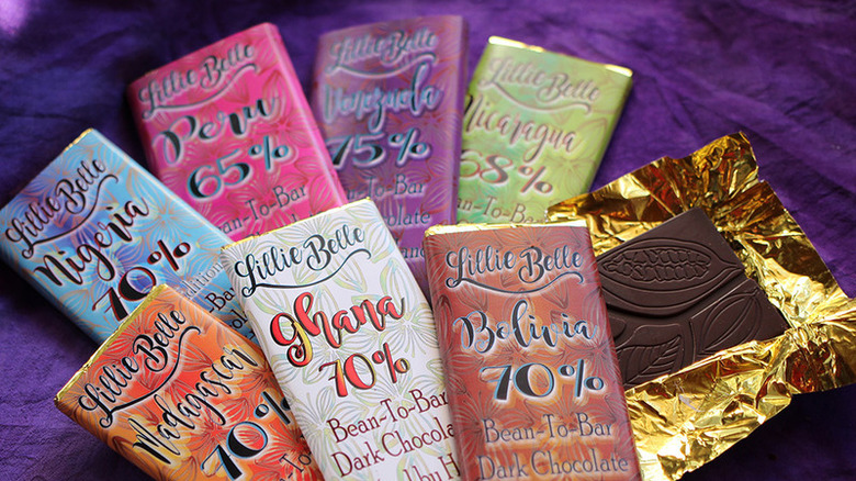 Lillie Belle chocolate bars