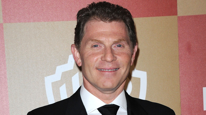 Bobby Flay in a suit