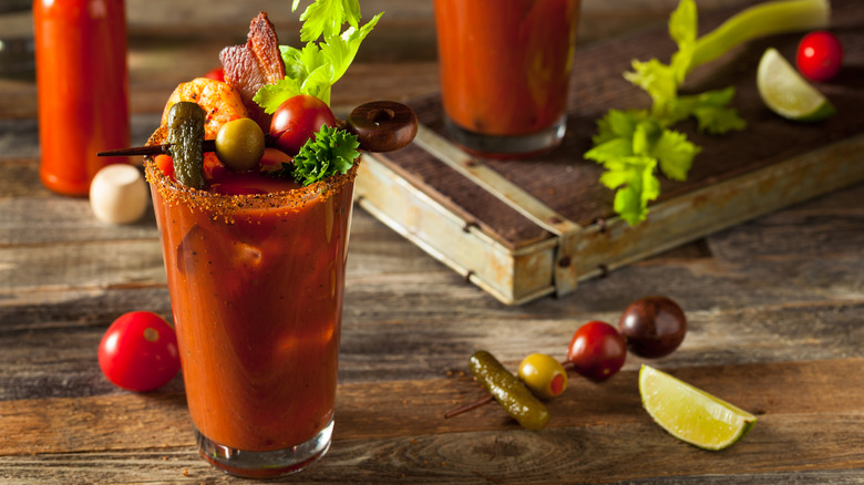 Bloody mary with extras