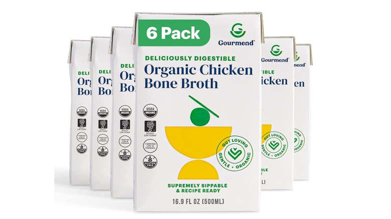 gourmend organic chicken bone broth