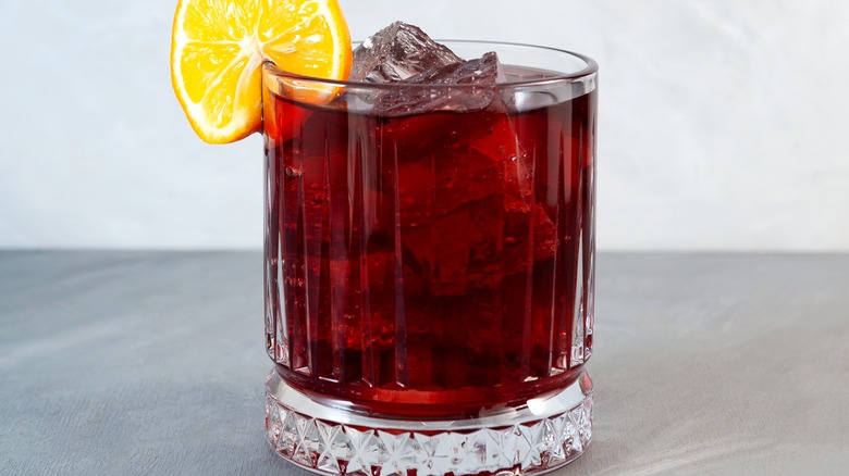 Boulevardier cocktail