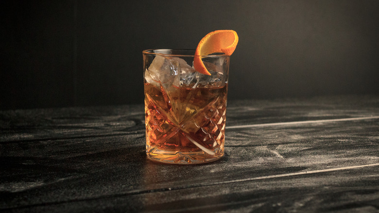 Remixed Old Fashioned drink