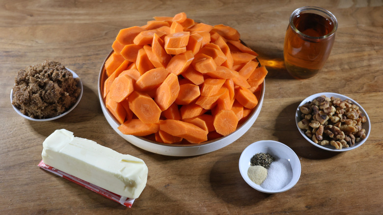 bourbon glazed carrots ingredients