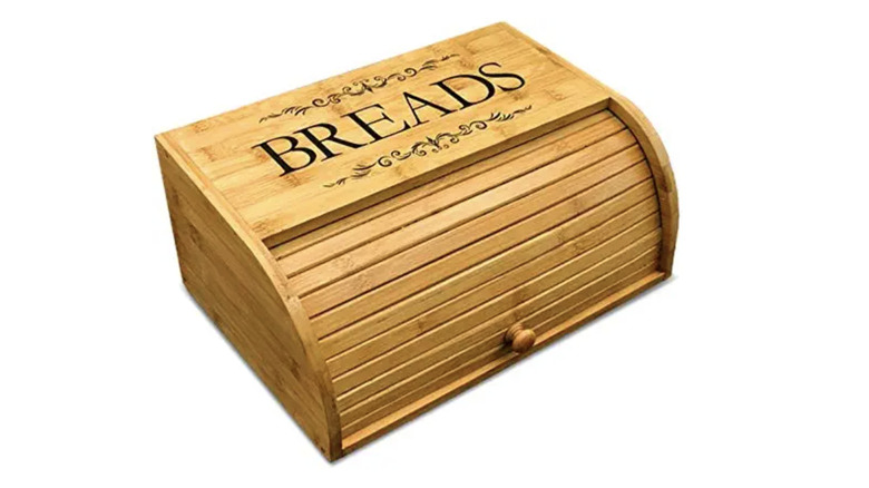 Cookbook People Rolltop Bread Box