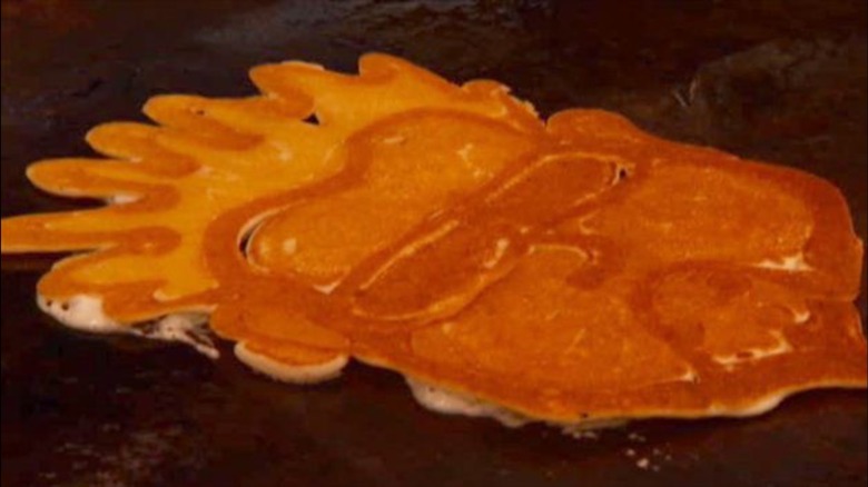 Guy Fieri shaped pancake screenshot