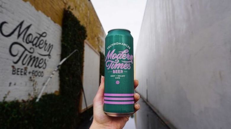 modern times beer can