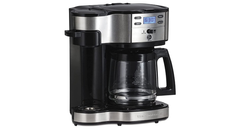 Hamilton Beach 2-way brewer coffee maker