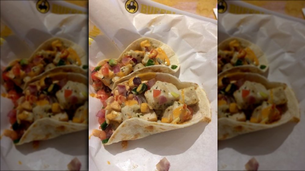 Buffalo Wild Wingss' street tacos