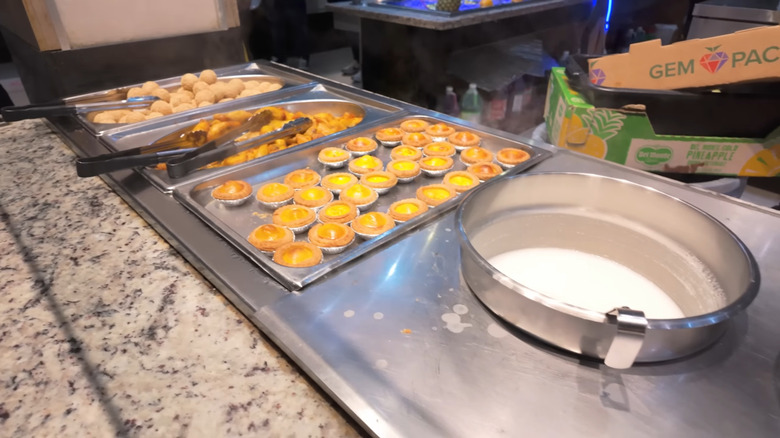 Traditional Asian desserts at Feast Buffet