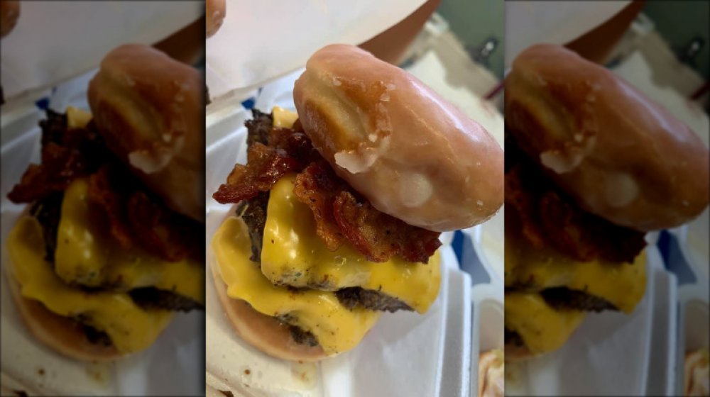 Florida: The Glazed One at Thee Burger Spot