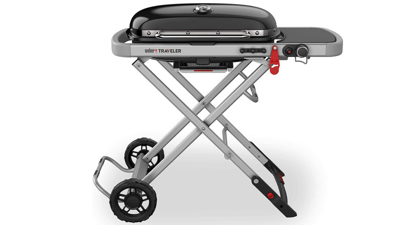 Weber Traveler portable gas grill